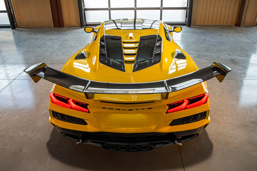 Full Rear View of Chevrolet CORVETTE ZR1