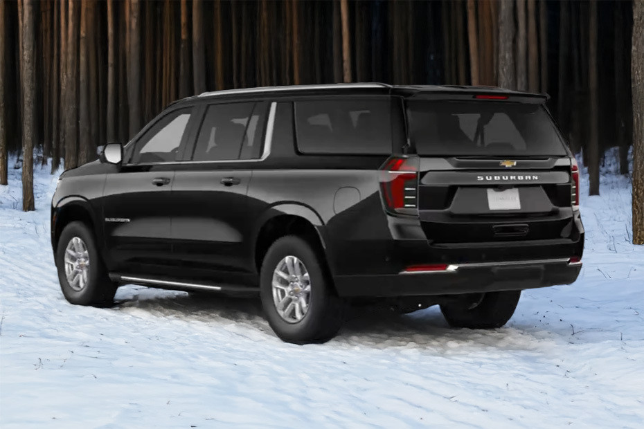 Rear Cross Side View of Chevrolet Suburban Rear Cross Side View of Chevrolet Suburban