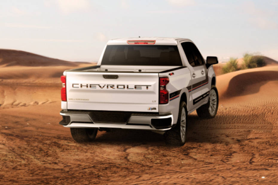 Silverado Rear angle view Silverado Rear angle view