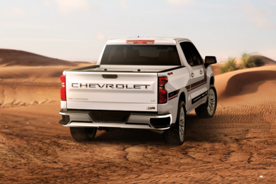 Silverado Rear angle view in UAE