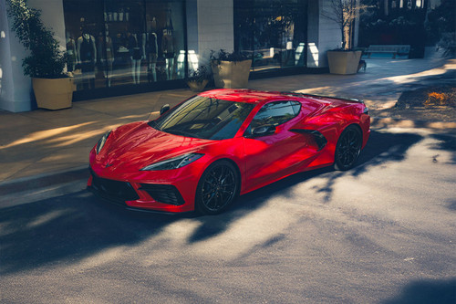 Corvette Stingray Front angle low view