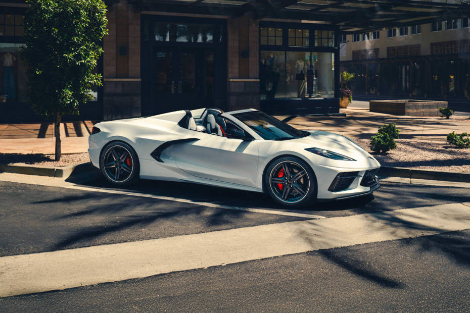 Chevrolet Corvette Stingray Front Cross Side View Chevrolet Corvette Stingray Front Cross Side View