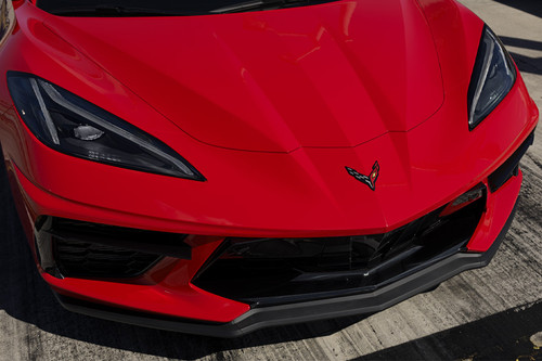 Corvette Stingray Grille View
