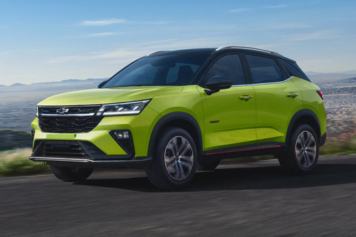 Chevrolet Groove Front Side View