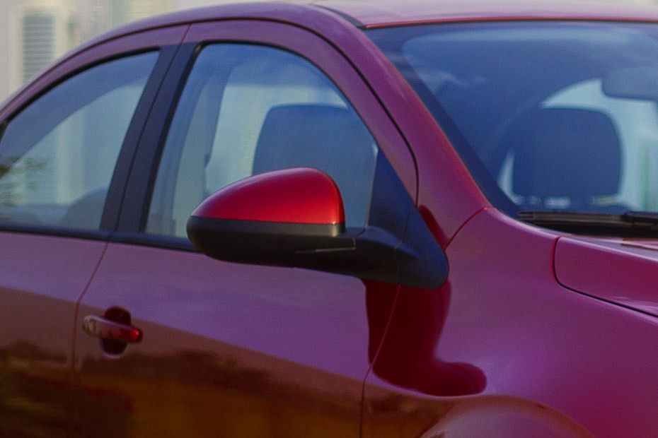 Chevrolet Aveo Drivers Side Mirror Front Angle in UAE