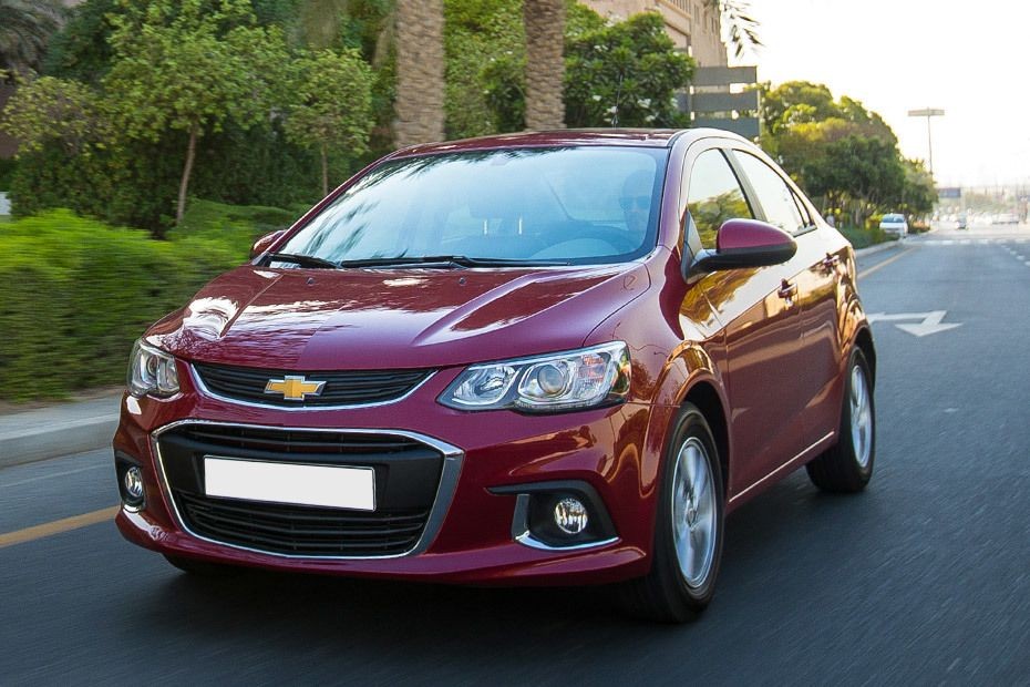 Chevrolet Aveo Side Medium View in UAE