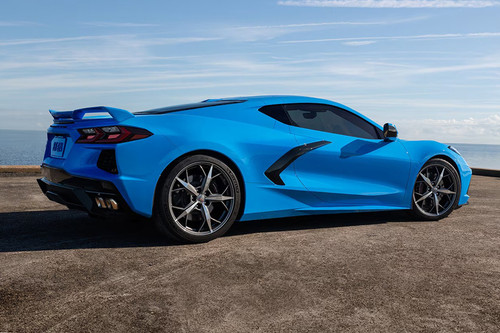 Corvette Rear angle view