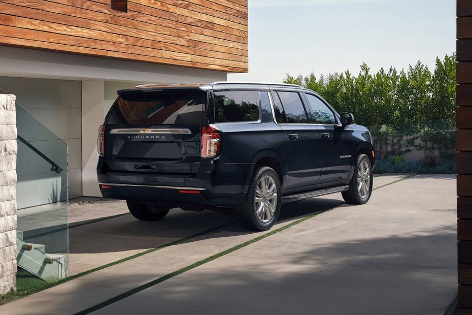 Rear Medium View of Chevrolet Suburban (2022-2024) in UAE