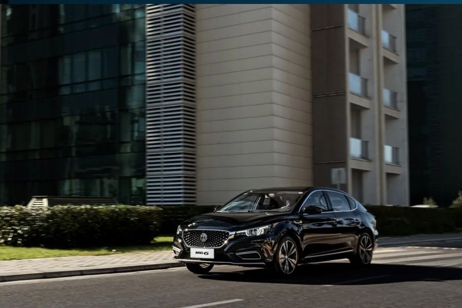 MG 6 Front Cross Side View in UAE