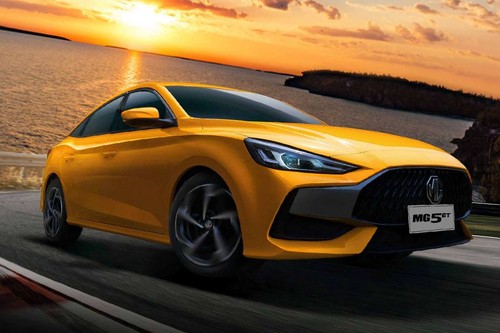 MG GT Front Cross Side View