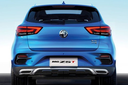 Full Rear View of MG ZST