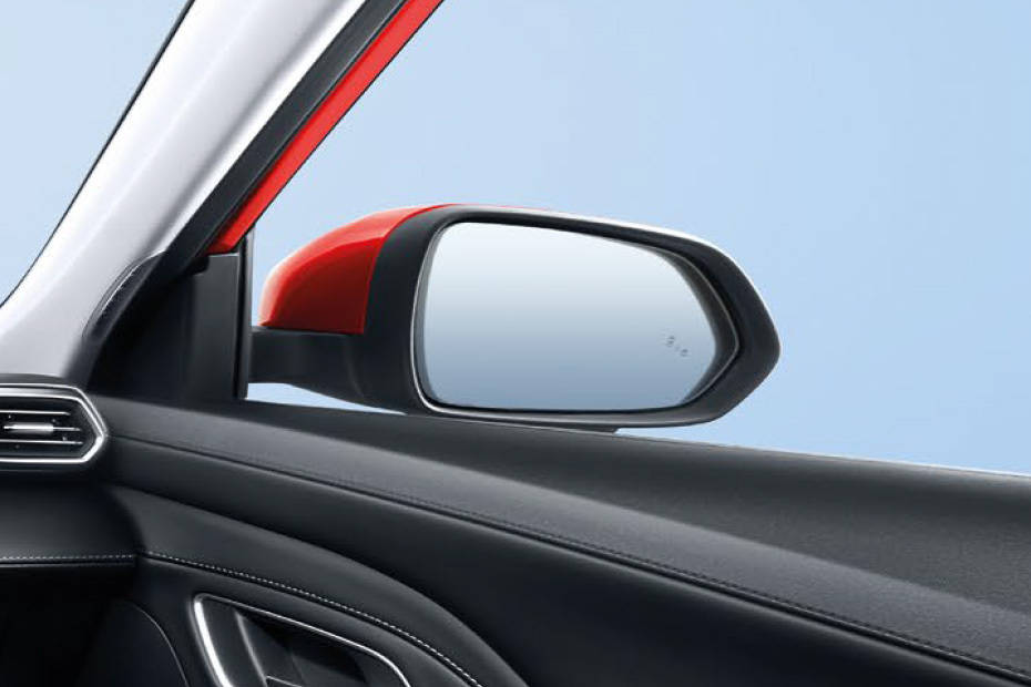 MG ZS 2025 Drivers Side Mirror Rear Angle MG ZS 2025 Drivers Side Mirror Rear Angle