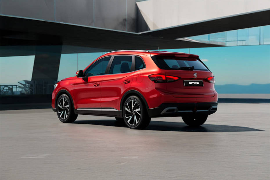 Rear Cross Side View of MG ZS 2025 Rear Cross Side View of MG ZS 2025