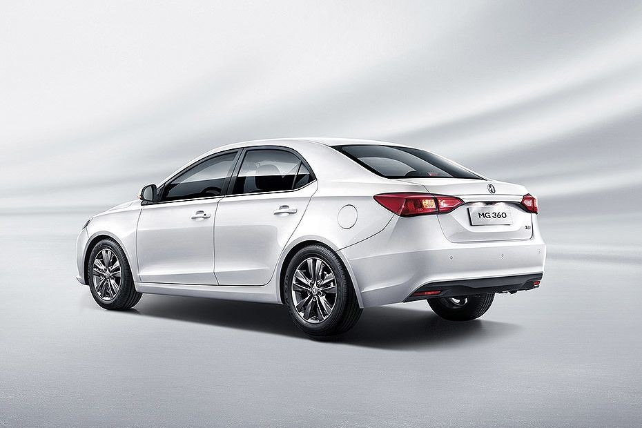 Rear Cross Side View of MG 360 in UAE