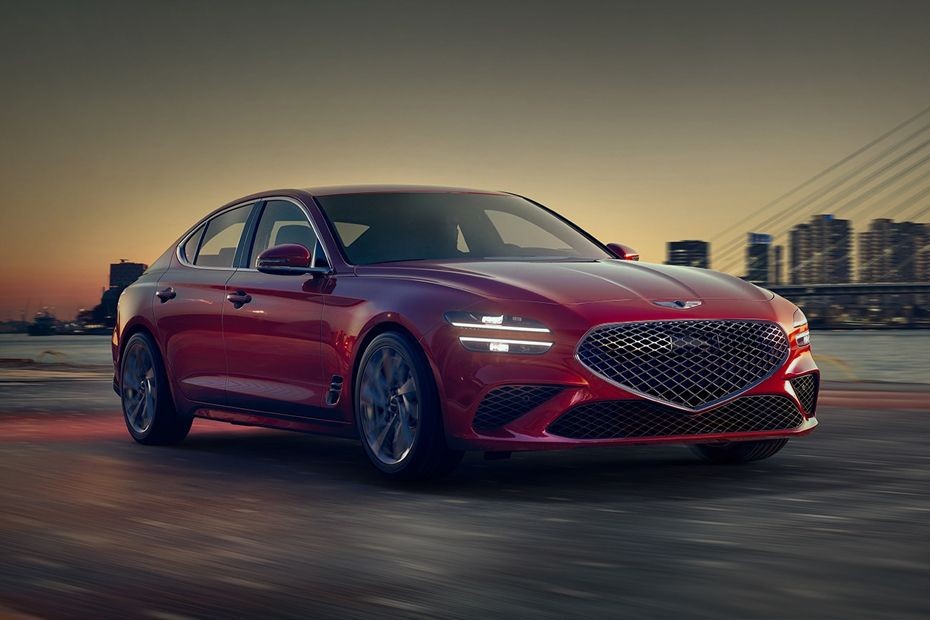 Genesis G70 Front Side View in UAE
