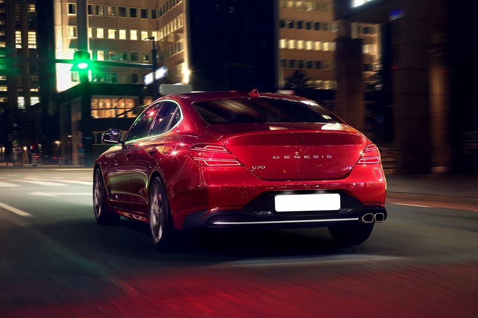 G70 Rear angle view in UAE