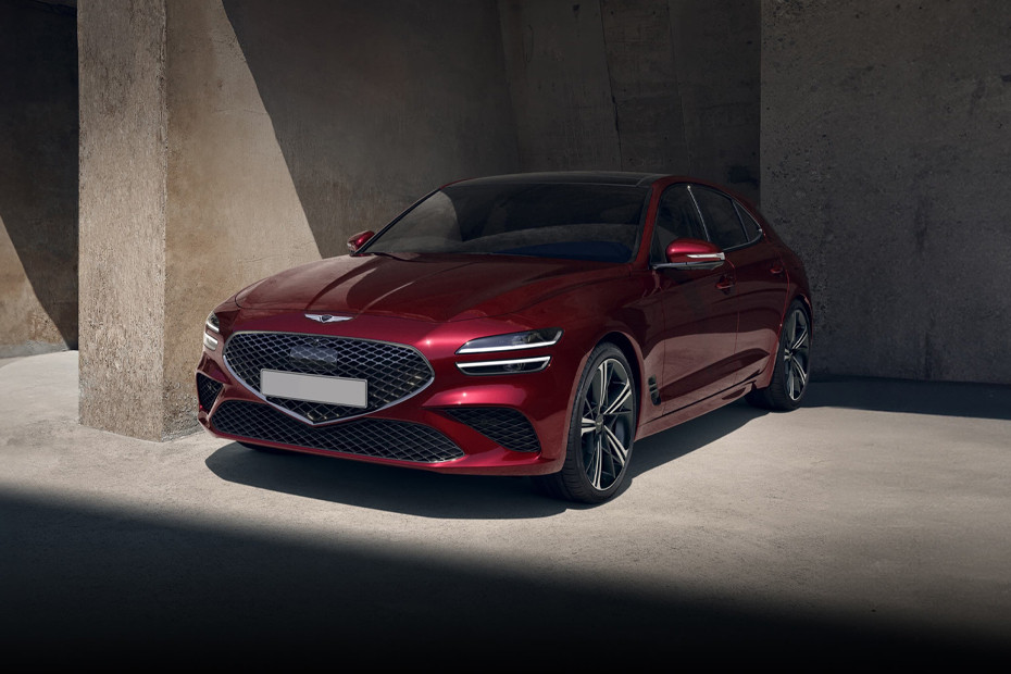 G70 SB Front angle low view in UAE