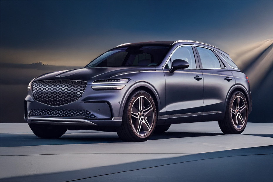 EV GV 70 Front angle low view in UAE