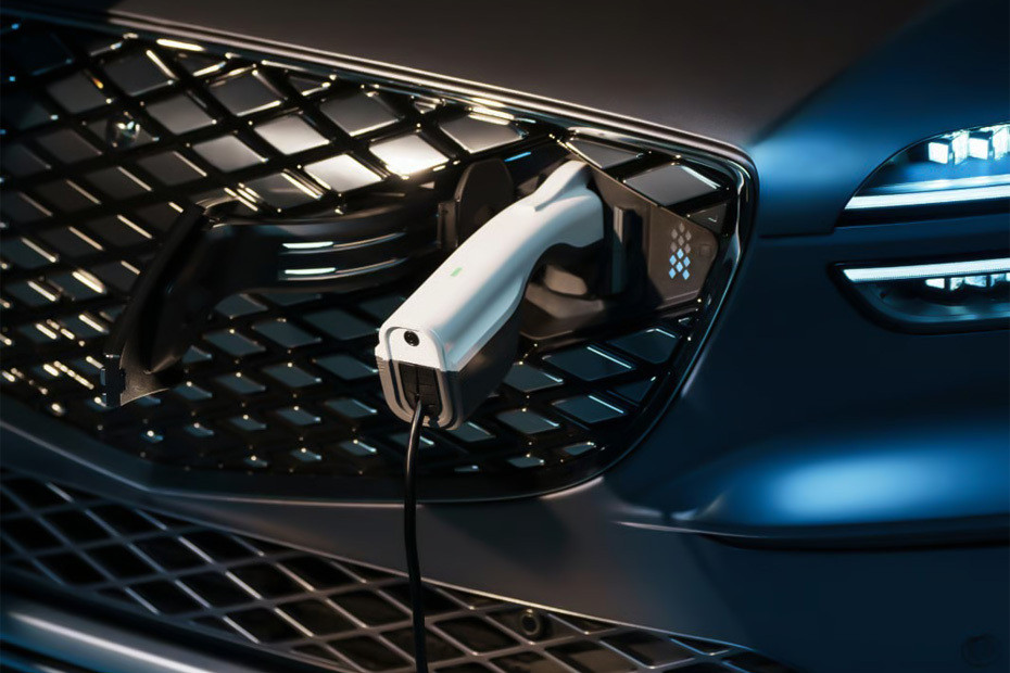 Gas Cap Open of EV GV 70 in UAE