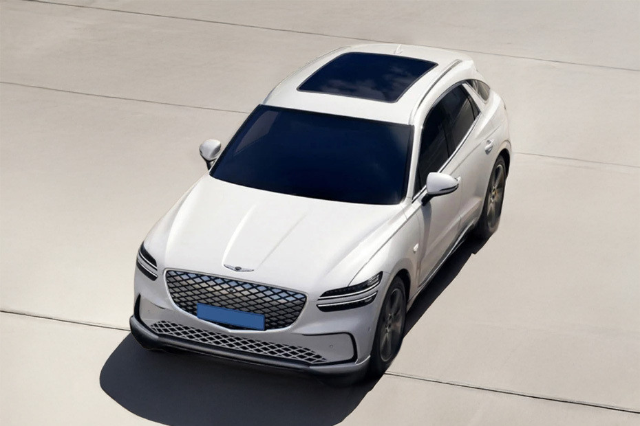 Top View of EV GV 70 in UAE