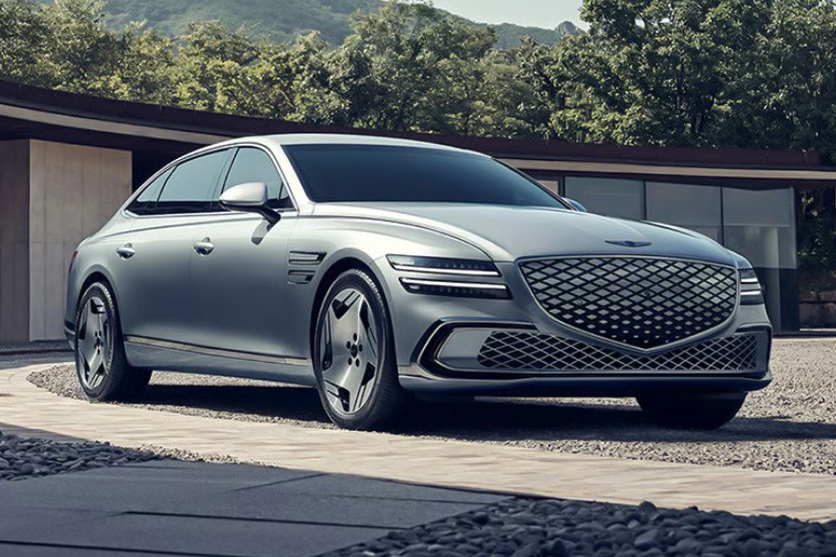 EV G 80 Front deep low Angle View in UAE