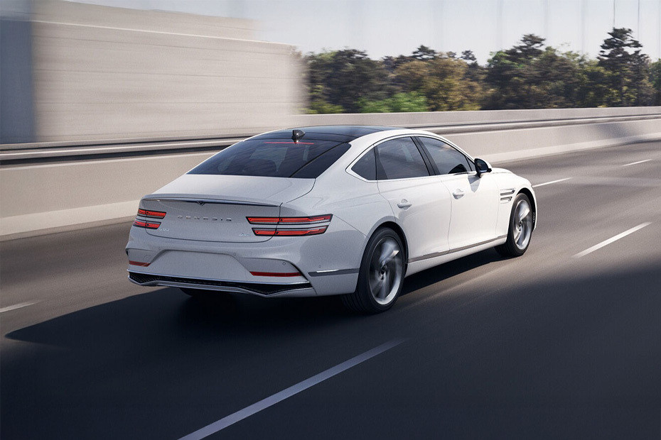 G80 Rear angle view in UAE