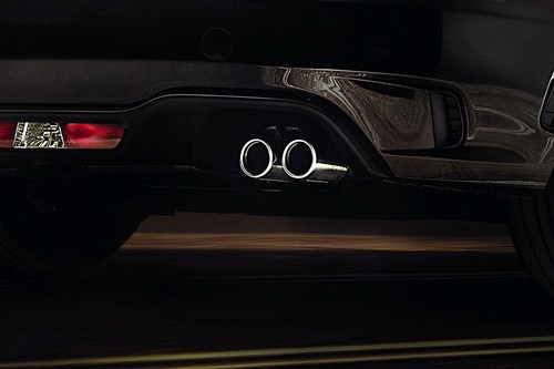 Exhaust Pipe of Abarth 124 Spider