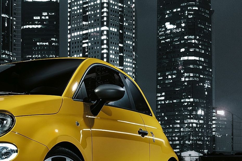 Abarth 595 Drivers Side Mirror Front Angle in UAE