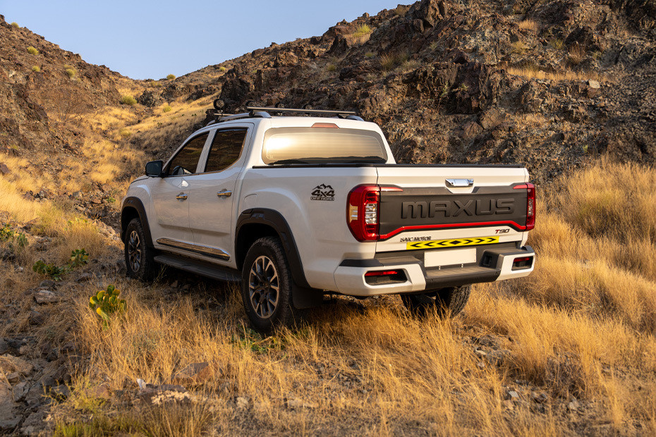 Rear Cross Side View of Maxus T90 in UAE