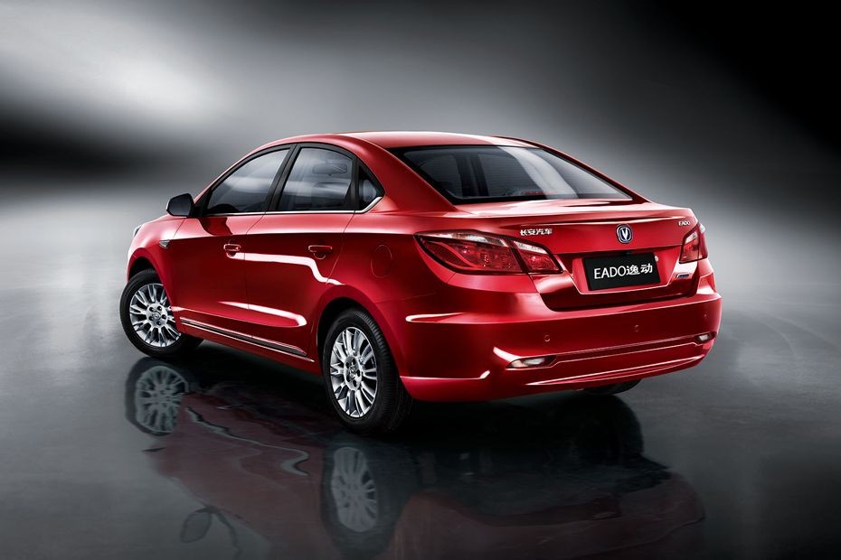 Rear Cross Side View of Changan EADO in UAE