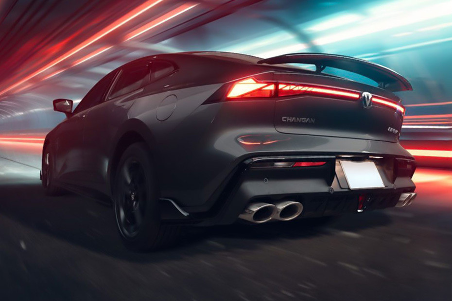 Rear Medium View of Changan UNI-V in UAE