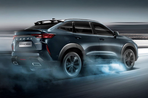 H6 GT Rear angle view