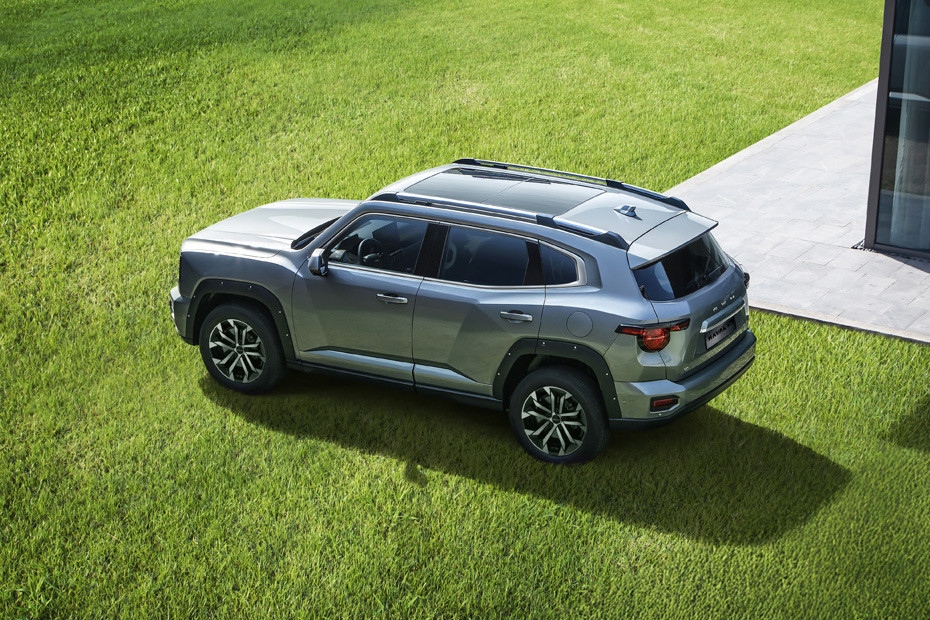 Rear Cross Side View of Haval H7 in UAE