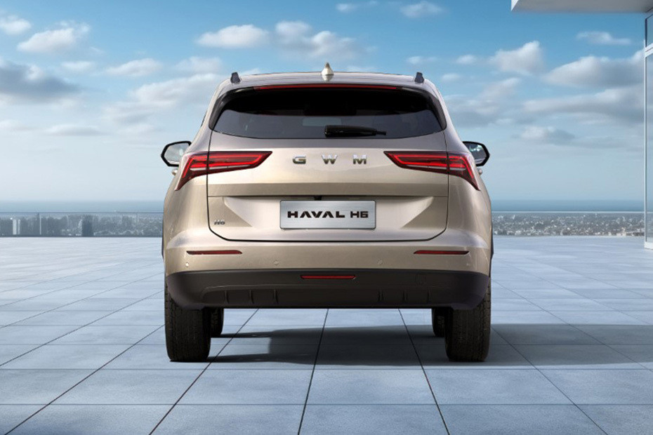 Full Rear View of Haval H6 in UAE