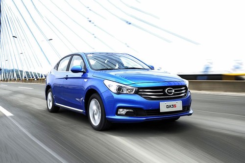 GAC GA3 Front Cross Side View