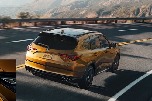 Rear Medium View of Acura MDX