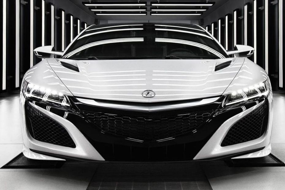 Full Front View of NSX in UAE