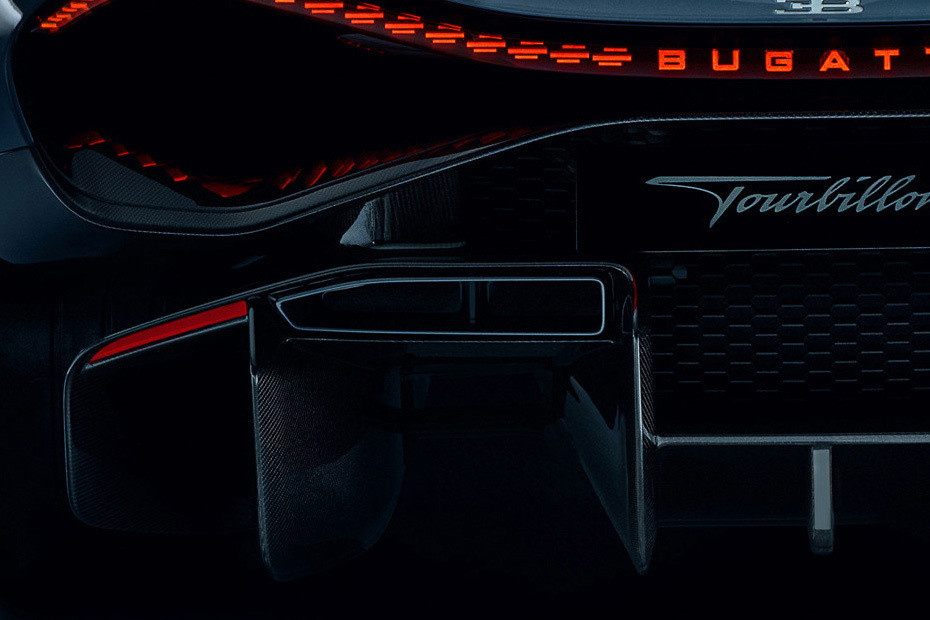 Exhaust Pipe of Bugatti Tourbillon in UAE