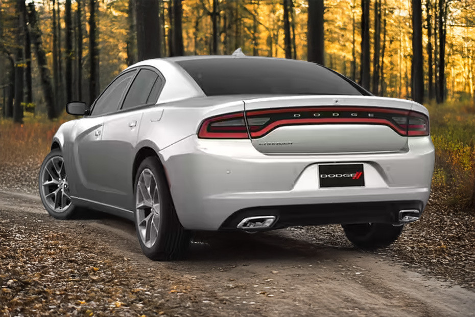 Rear Medium View of Dodge Charger