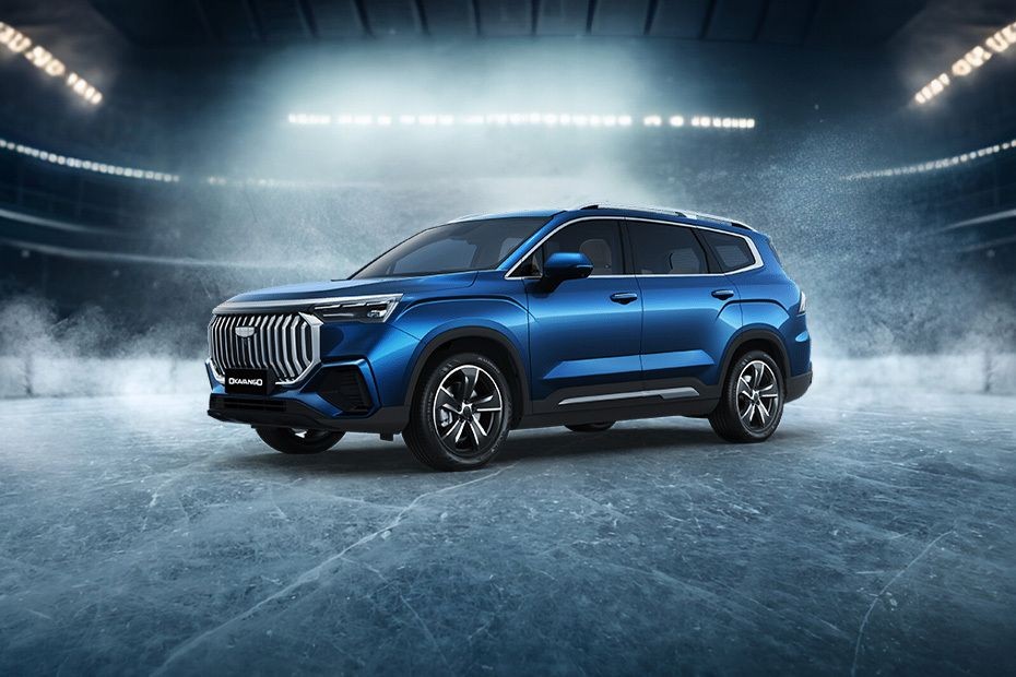 Geely Okavango Front Side View in UAE