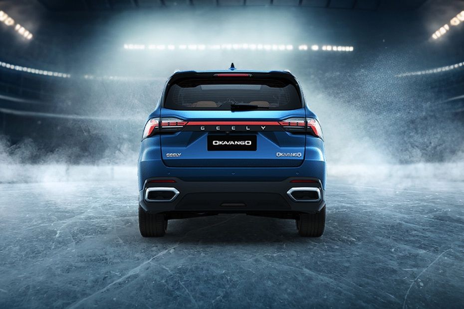 Full Rear View of Geely Okavango in UAE