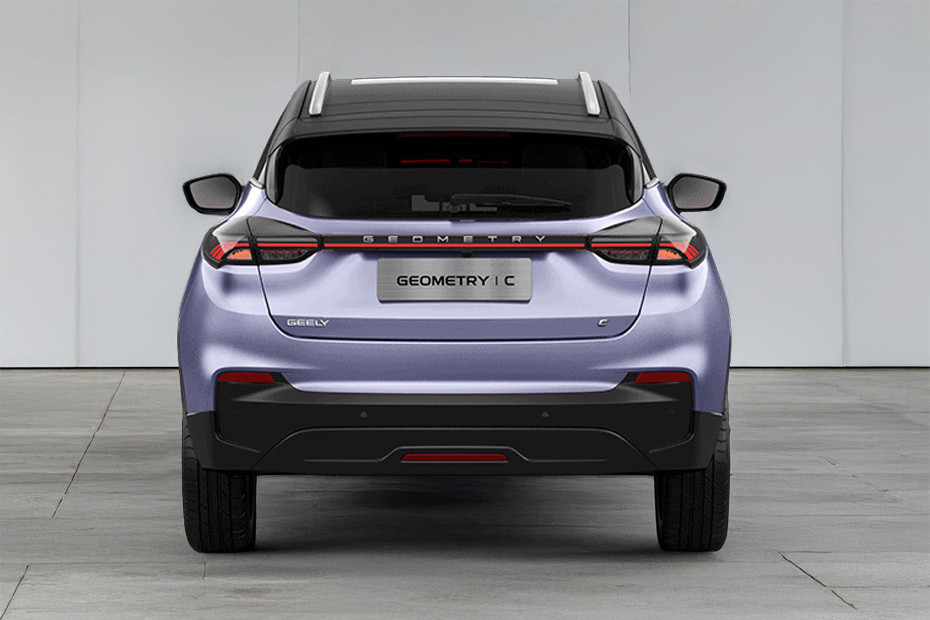 Full Rear View of Geely Geometry-c in UAE