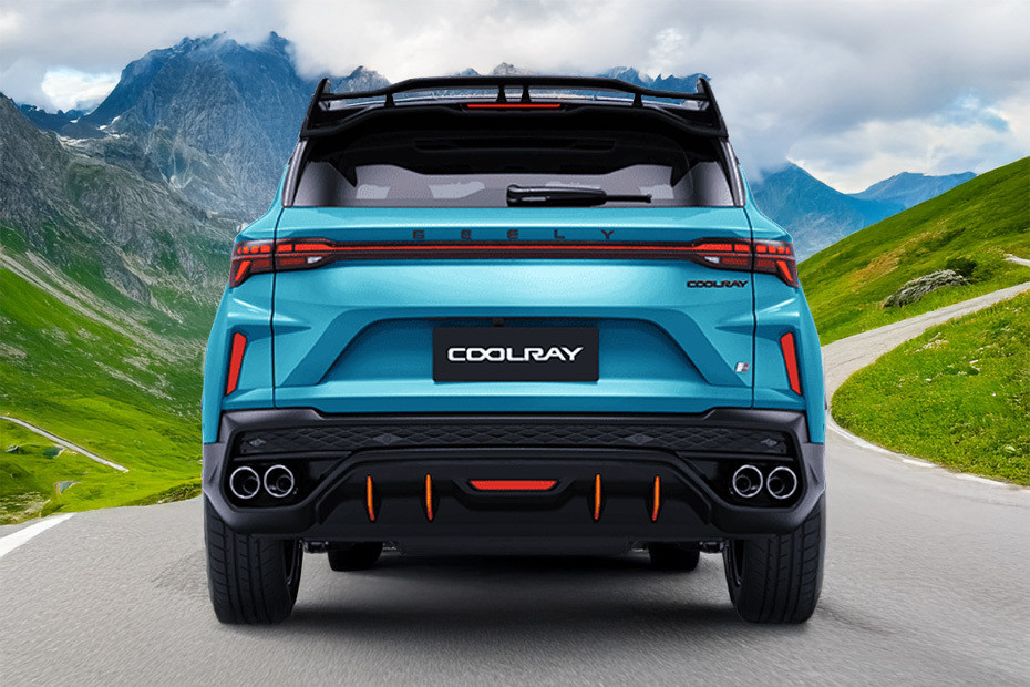 Full Rear View of Geely Coolray (2023-2024) in UAE