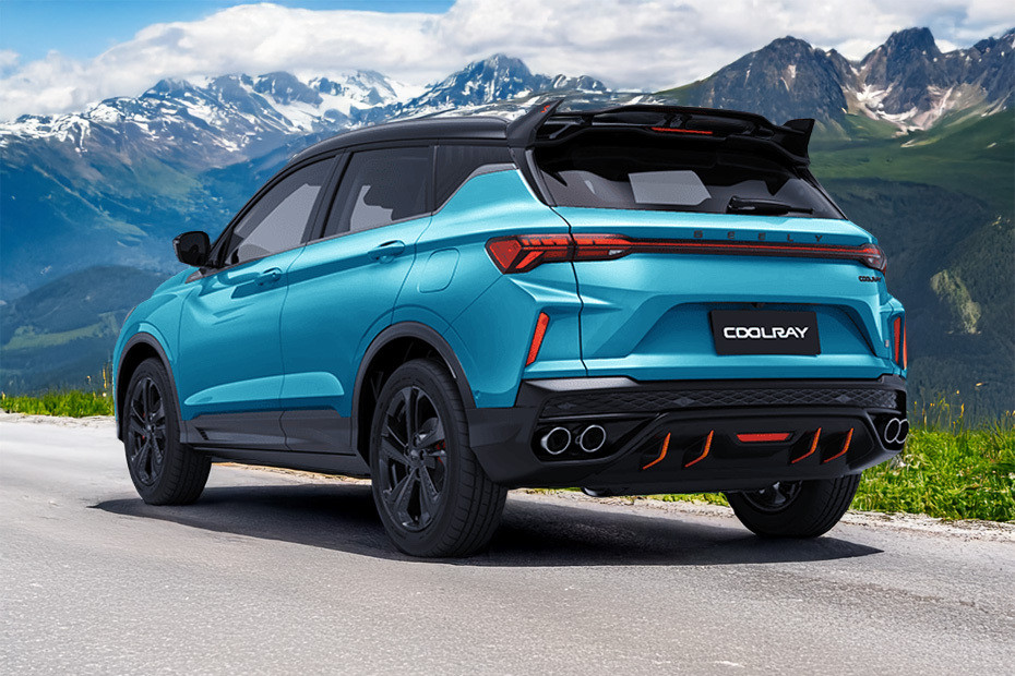 Rear Medium View of Geely Coolray Rear Medium View of Geely Coolray