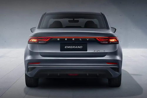 Full Rear View of Geely Emgrand