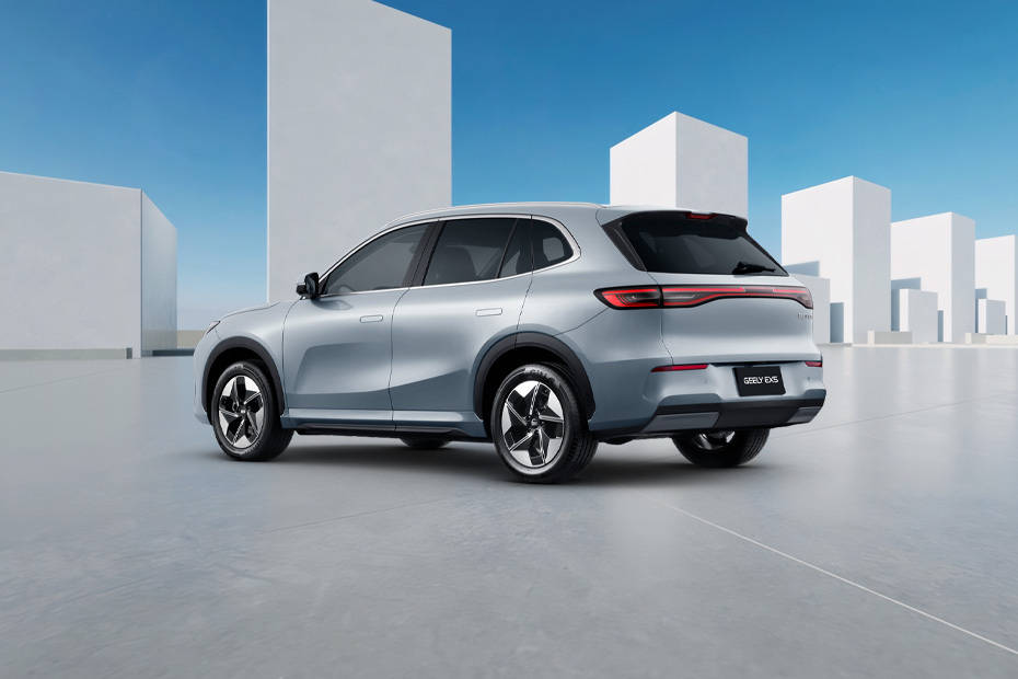 Rear Cross Side View of Geely EX5 Rear Cross Side View of Geely EX5