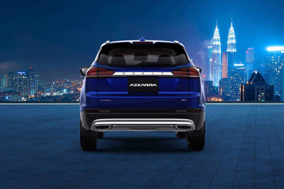 Full Rear View of Geely Azkarra Full Rear View of Geely Azkarra
