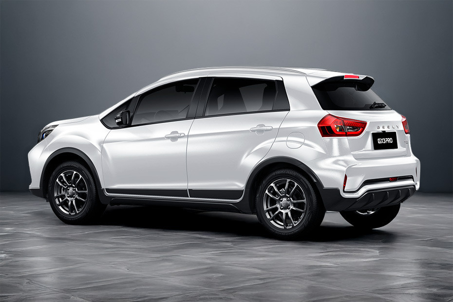 Rear Cross Side View of Geely GX3 Pro in UAE