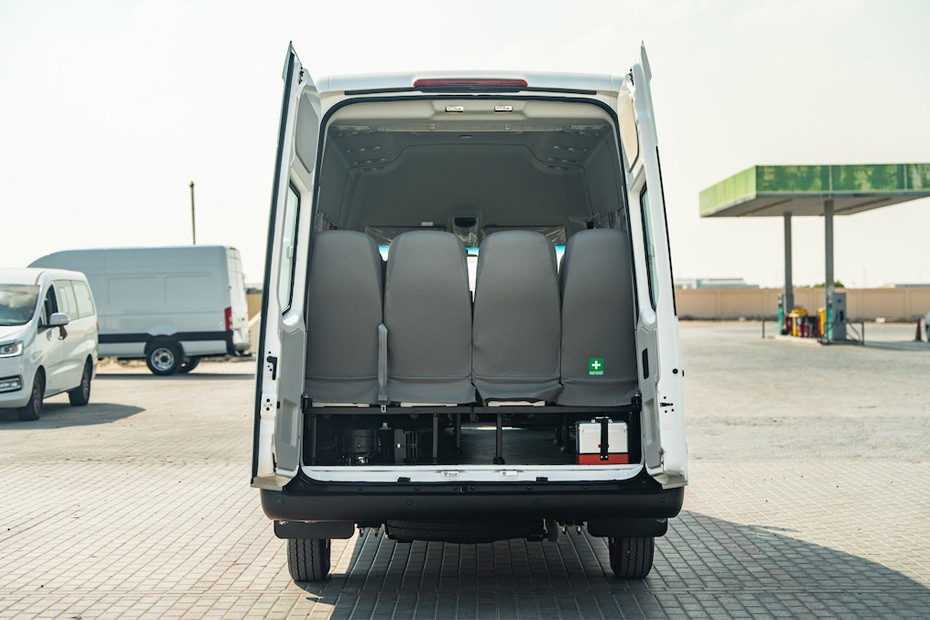 Rear Cross View of JAC Sunray