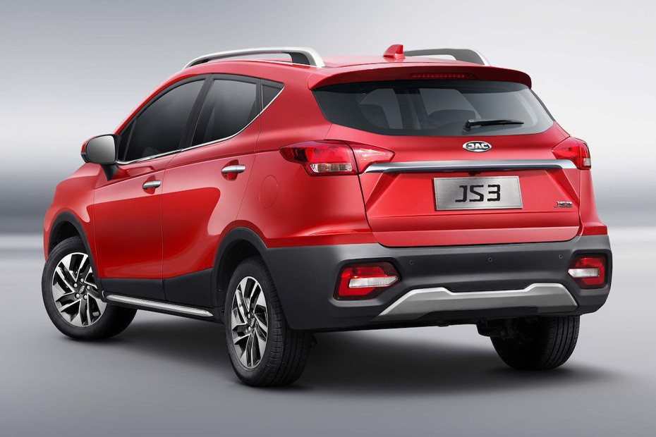 Rear Cross Side View of JAC JS3 Rear Cross Side View of JAC JS3